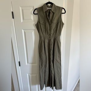 Chaus Button front maxi